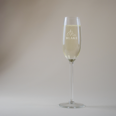 Hampers and Gifts to the UK - Send the Personalised Mr... Champagne Glass